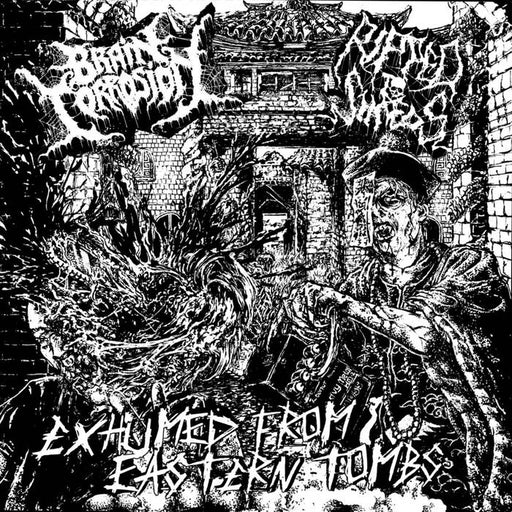 Brain Corrosion / Ripped to Shreds - Exhumed From Eastern Tombs (Vinyl)