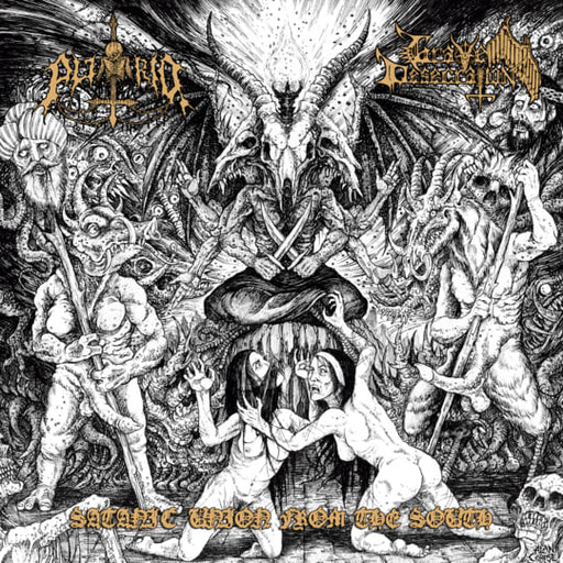 Putrid / Grave Desecration - Satanic Union From The South (Vinyl)
