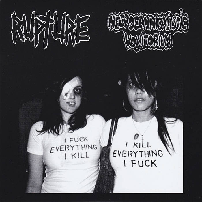 Rapture / Necrocannibalistic Vomitorium - Split (Vinyl)