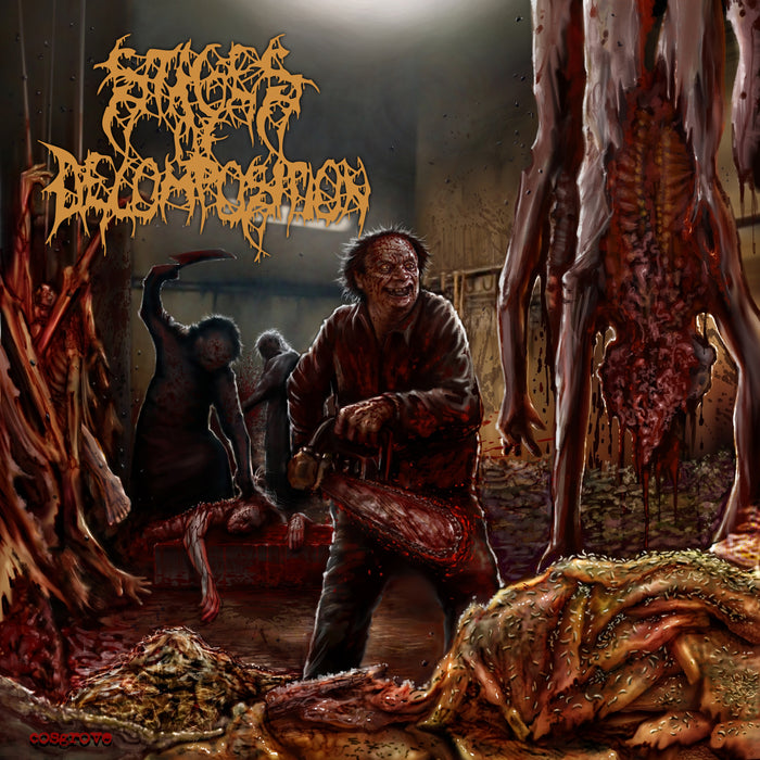 Stages Of Decomposition - Piles Of Rotting Flesh (Cassette)