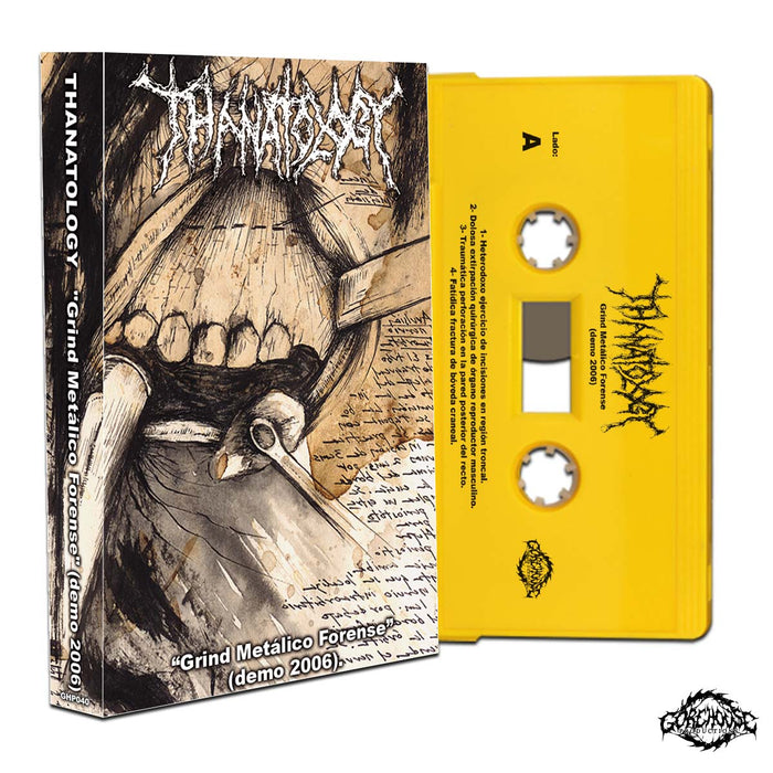 Thanatology - Grind Metalico Forense (Cassette)