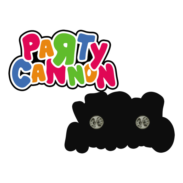 Party Cannon - Logo (Pin)