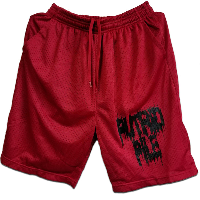 Putrid Pile - Red Shorts (Shorts)