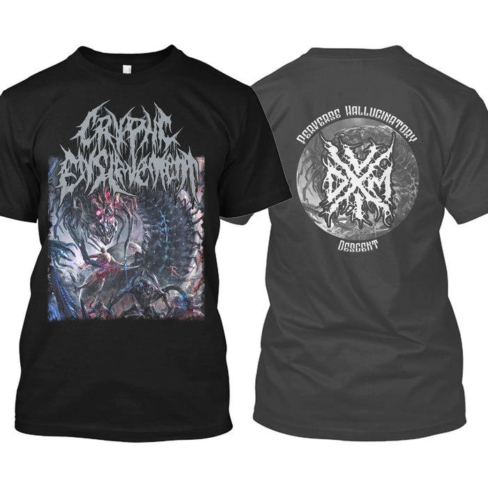 Cryptic Enslavement - Perverse Hallucinatory Descent (T-Shirt)