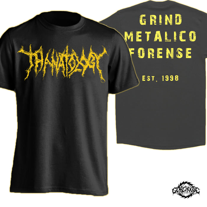 Thanatology - Logo / Yellow (T-Shirt)
